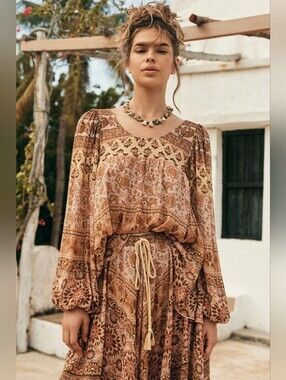 SPELL CABANA LOVERS BEACH BLOUSE